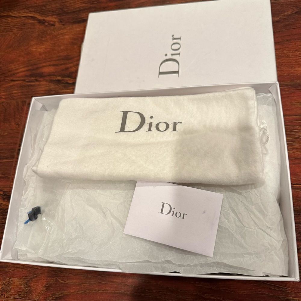 Christian Dior floral satin printed slingback pumps size 41,5, NIB - Picture 12 of 13